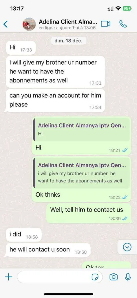 WhatsApp conversation screenshot visual 5